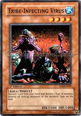 SD4-EN007 Tribe-Infecting Virus comune 1st edition -NEAR MINT-