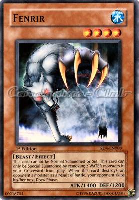 SD4-EN008 Fenrir comune 1st edition -NEAR MINT-