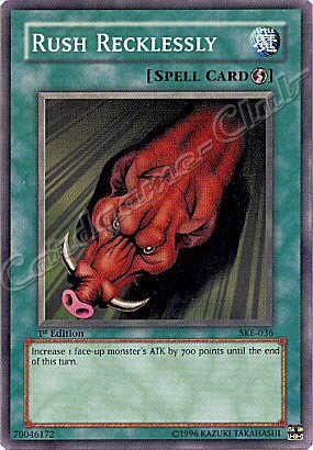 SKE-036 Rush Recklessly comune 1st edition -NEAR MINT-