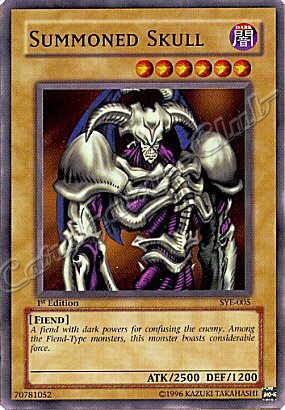 SYE-005 Summoned Skull comune 1st edition -NEAR MINT-