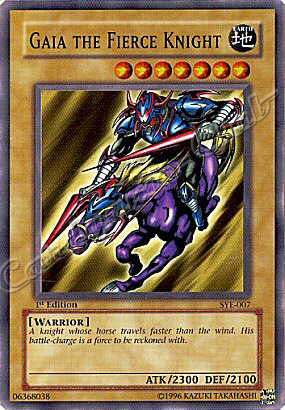 SYE-007 Gaia The Fierce Knight comune 1st edition -NEAR MINT-