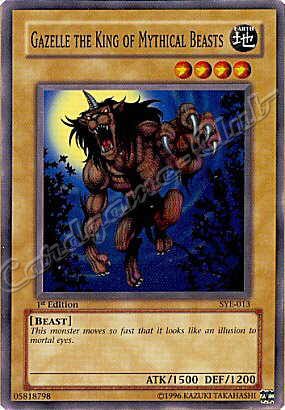 SYE-013 Gazelle the King of Mythical Beasts comune 1st edition -NEAR MINT-