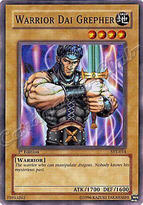 SYE-014 Warrior Dai Grepher comune 1st edition -NEAR MINT-