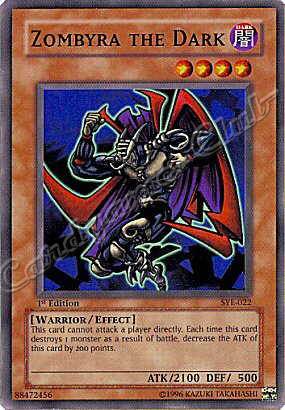 SYE-022 Zombyra the Dark comune 1st edition -NEAR MINT-