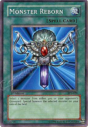 SYE-029 Monster Reborn comune 1st edition -NEAR MINT-
