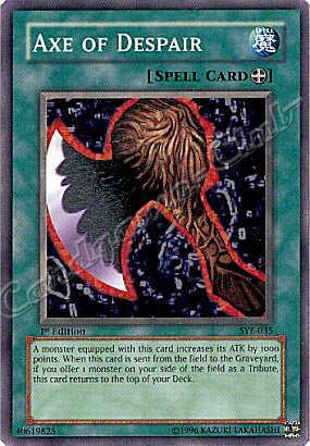 SYE-035 Axe of Despair comune 1st edition -NEAR MINT-