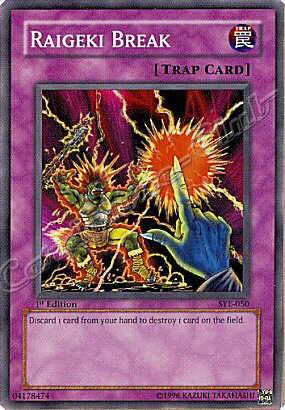 SYE-050 Raigeki Break comune 1st edition -NEAR MINT-