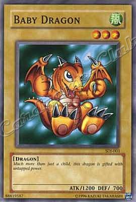 SDJ-003 Baby Dragon comune Unlimited -NEAR MINT-