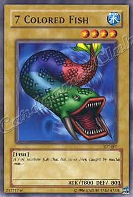 SDJ-008 7 Colored Fish comune Unlimited -NEAR MINT-