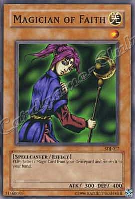 SDJ-017 Magician of Faith comune Unlimited -PLAYED-