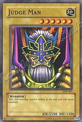 SDK-007 Judge Man comune Unlimited -NEAR MINT-