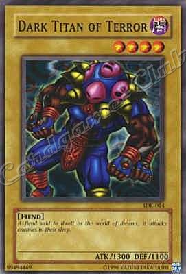 SDK-014 Dark Titan of Terror comune Unlimited -NEAR MINT-