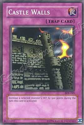 SDK-049 Castle Walls comune Unlimited -NEAR MINT-