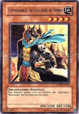 FOTB-IT015 Comandante dei Custode di Tombe rara Unlimited (IT) -NEAR MINT-