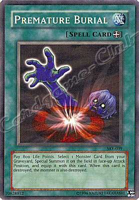 SKE-039 Premature Burial comune Unlimited -NEAR MINT-