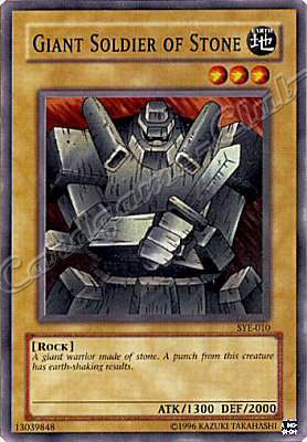 SYE-010 Giant Soldier of Stone comune Unlimited -NEAR MINT-