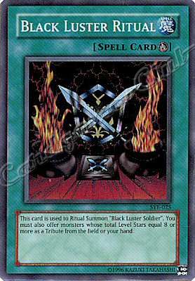 SYE-025 Black Luster Ritual super rara Unlimited -NEAR MINT-