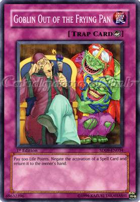 SD09-EN034 Goblin Out of the Frying Pan comune 1st edition -NEAR MINT-