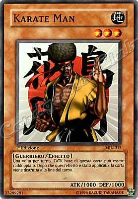 MIJ-I013 Karate Man comune 1a Edizione (IT) -NEAR MINT-