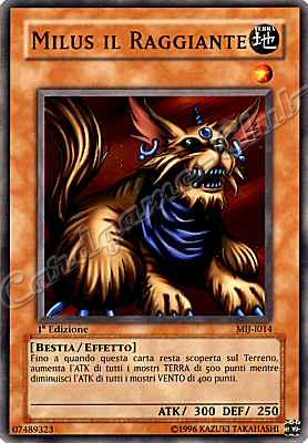 MIJ-I014 Milus il Raggiante comune 1a Edizione (IT) -NEAR MINT-