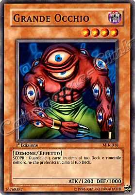 MIJ-I018 Grande Occhio comune 1a Edizione (IT) -NEAR MINT-