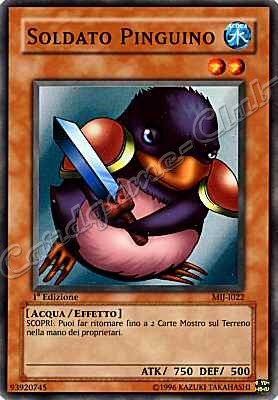 MIJ-I022 Soldato Pinguino super rara 1a Edizione (IT) -PLAYED-