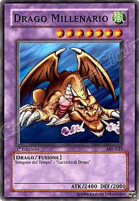 MIJ-I023 Drago Millenario comune 1a Edizione (IT) -NEAR MINT-