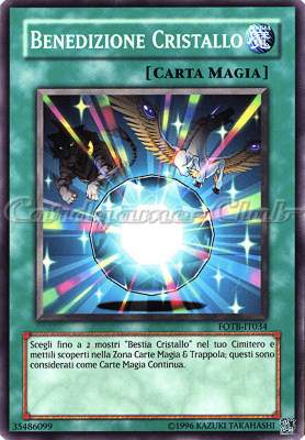 FOTB-IT034 Benedizione Cristallo comune Unlimited (IT) -NEAR MINT-