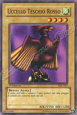 MIK-I027 Uccello Teschio Rosso comune 1a Edizione (IT) -NEAR MINT-