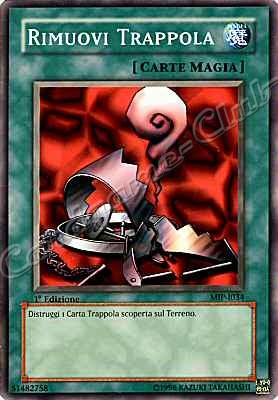 MIP-I034 Rimuovi Trappola comune 1a Edizione (IT) -NEAR MINT-