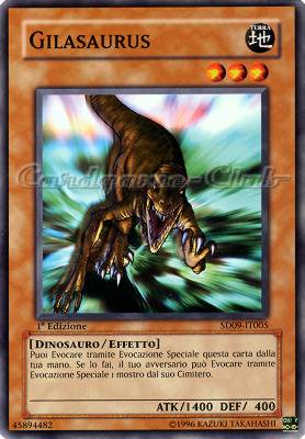SD09-IT005 Gilasaurus comune 1a Edizione (IT) -NEAR MINT-