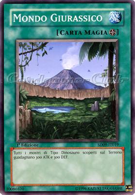SD09-IT019 Mondo Giurassico comune 1a Edizione (IT) -NEAR MINT-