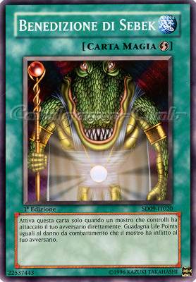 SD09-IT020 Benedizione di Sebek comune 1a Edizione (IT) -NEAR MINT-