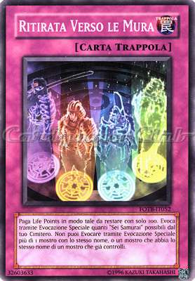 FOTB-IT052 Ritirata Verso le Mura comune Unlimited (IT) -NEAR MINT-