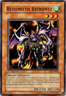 SD1-IT004 Behemoth Bifronte comune 1a Edizione (IT) -NEAR MINT-