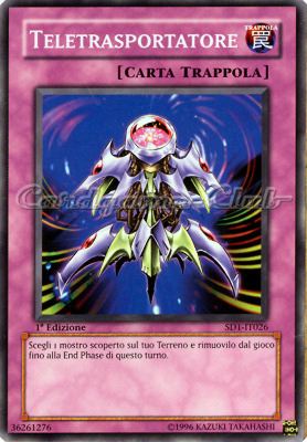 SD1-IT026 Teletrasportatore comune 1a Edizione (IT) -NEAR MINT-