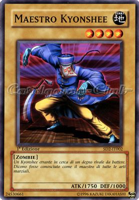 SD2-IT002 Maestro Kyonshee comune 1a Edizione (IT) -NEAR MINT-