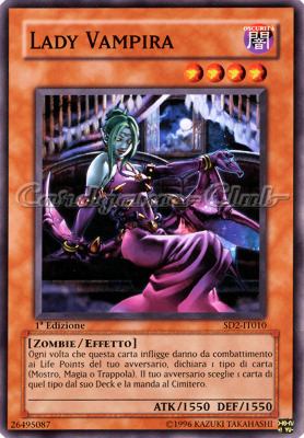 SD2-IT010 Lady Vampira comune 1a Edizione (IT) -NEAR MINT-