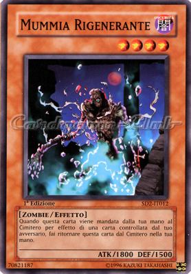 SD2-IT012 Mummia Rigenerante comune 1a Edizione (IT) -NEAR MINT-