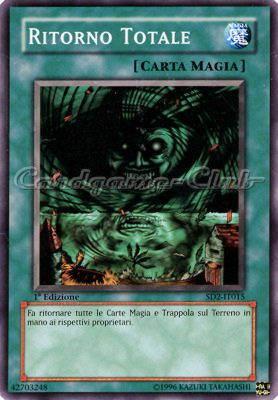 SD2-IT015 Ritorno Totale comune 1a Edizione (IT) -NEAR MINT-
