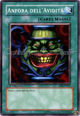 SD2-IT017 Anfora dell'Avidita' comune 1a Edizione (IT) -NEAR MINT-