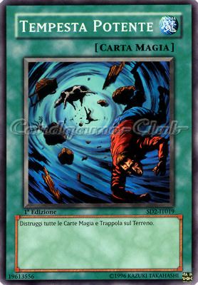 SD2-IT019 Tempesta Potente comune 1a Edizione (IT) -NEAR MINT-