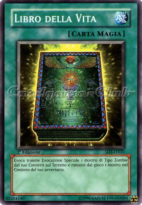 SD2-IT021 Libro della Vita comune 1a Edizione (IT) -NEAR MINT-