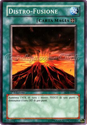 SD3-IT016 Distro-Fusione comune 1a Edizione (IT) -NEAR MINT-