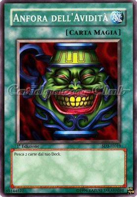 SD3-IT019 Anfora dell'Avidita' comune 1a Edizione (IT) -NEAR MINT-