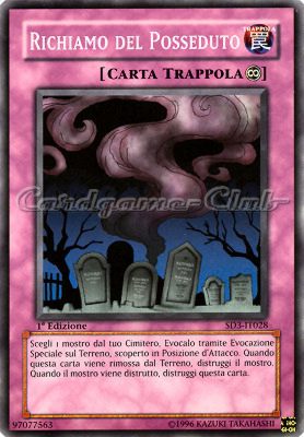 SD3-IT028 Richiamo del Posseduto comune 1a Edizione (IT) -NEAR MINT-