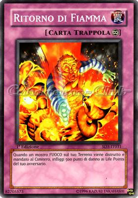 SD3-IT031 Ritorno di Fiamma comune 1a Edizione (IT) -NEAR MINT-