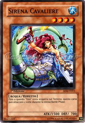 SD4-IT011 Sirena Cavaliere comune 1a Edizione (IT) -NEAR MINT-