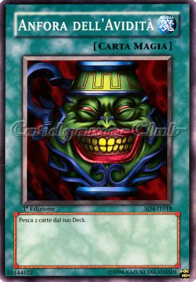 SD4-IT018 Anfora dell'Avidita' comune 1a Edizione (IT)  -PLAYED-