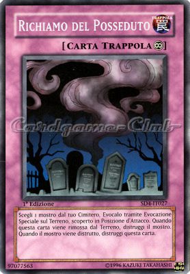 SD4-IT027 Richiamo del Posseduto comune 1a Edizione (IT) -NEAR MINT-